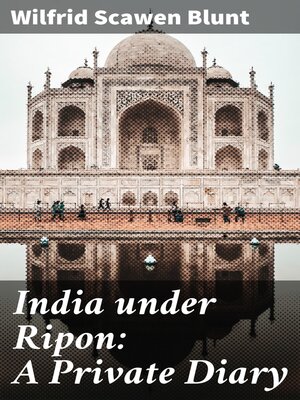 cover image of India under Ripon
